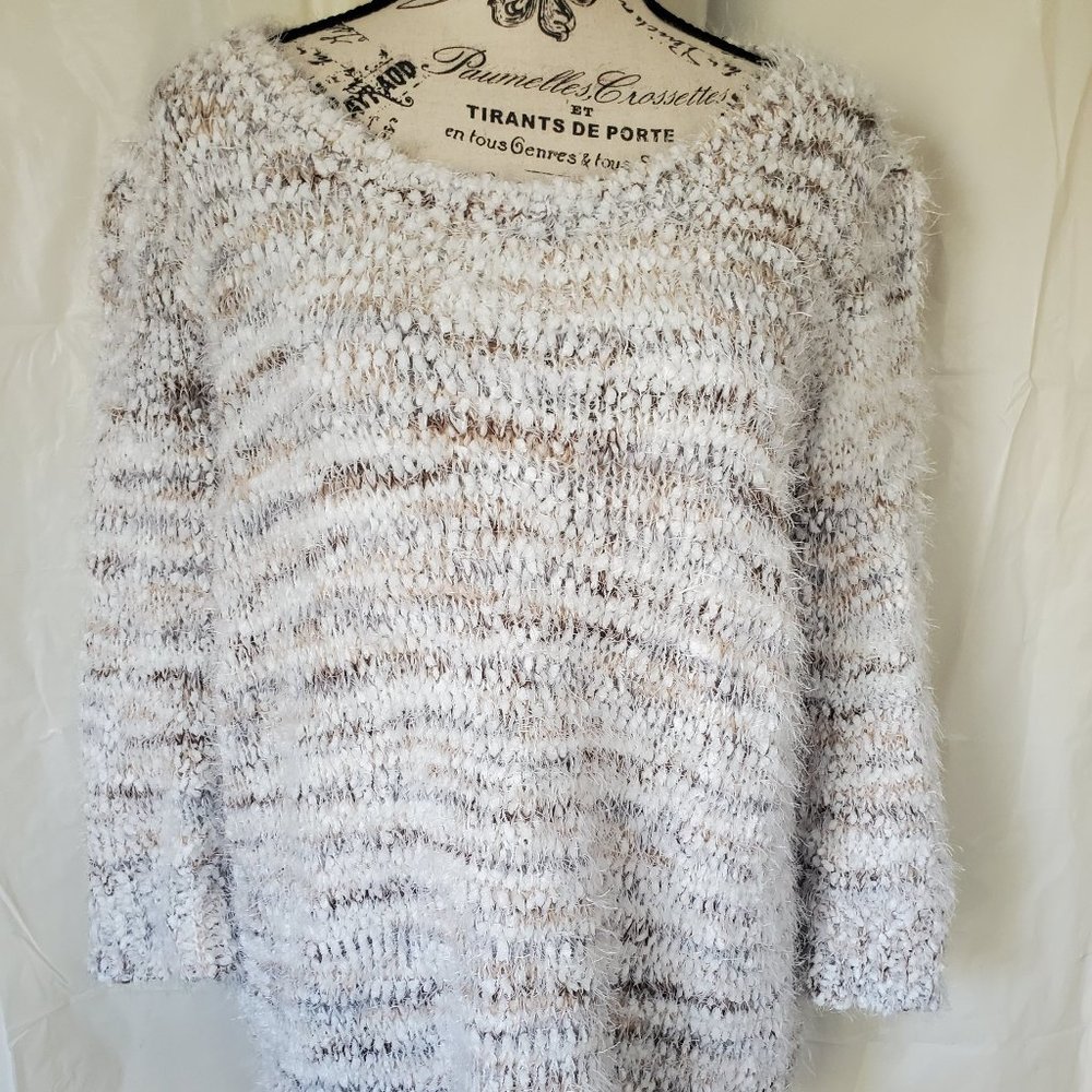 CB SUPER SOFT FUZZY TUNIC SWEATER